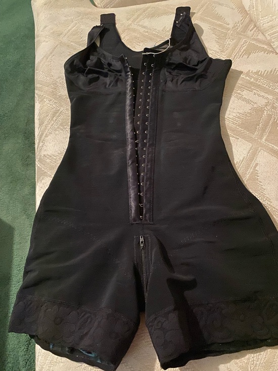Yianna Other - Women's Black Full-Body Shapewear Firm Control Bodysuit